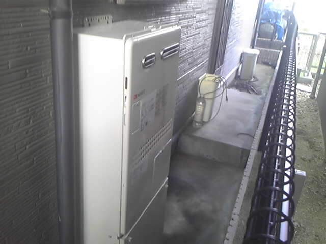 清須市 給湯器 キッチン水栓 交換工事